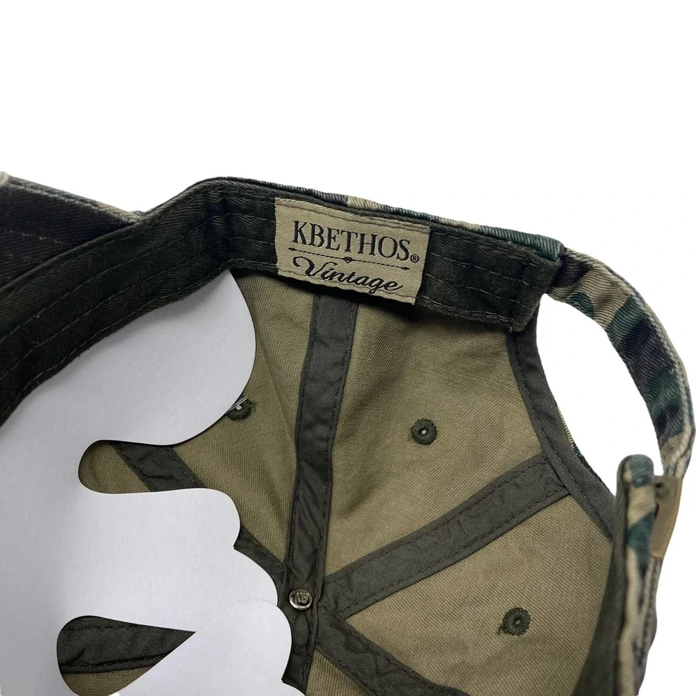 NWT Kids Distressed Camouflage Baseball Hat Cap Low Profile Adjustable Cotton‎